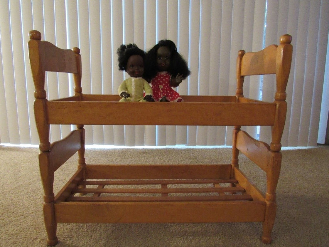 Doll Bunk Beds - Approximately 80-years-old