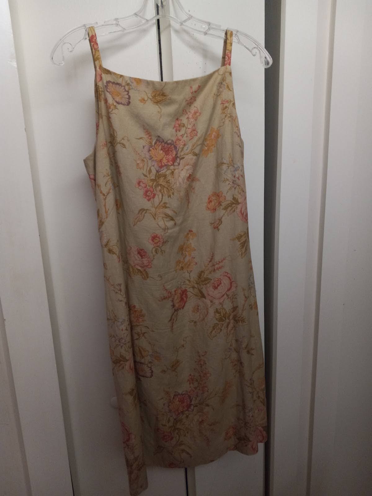 Front of dress